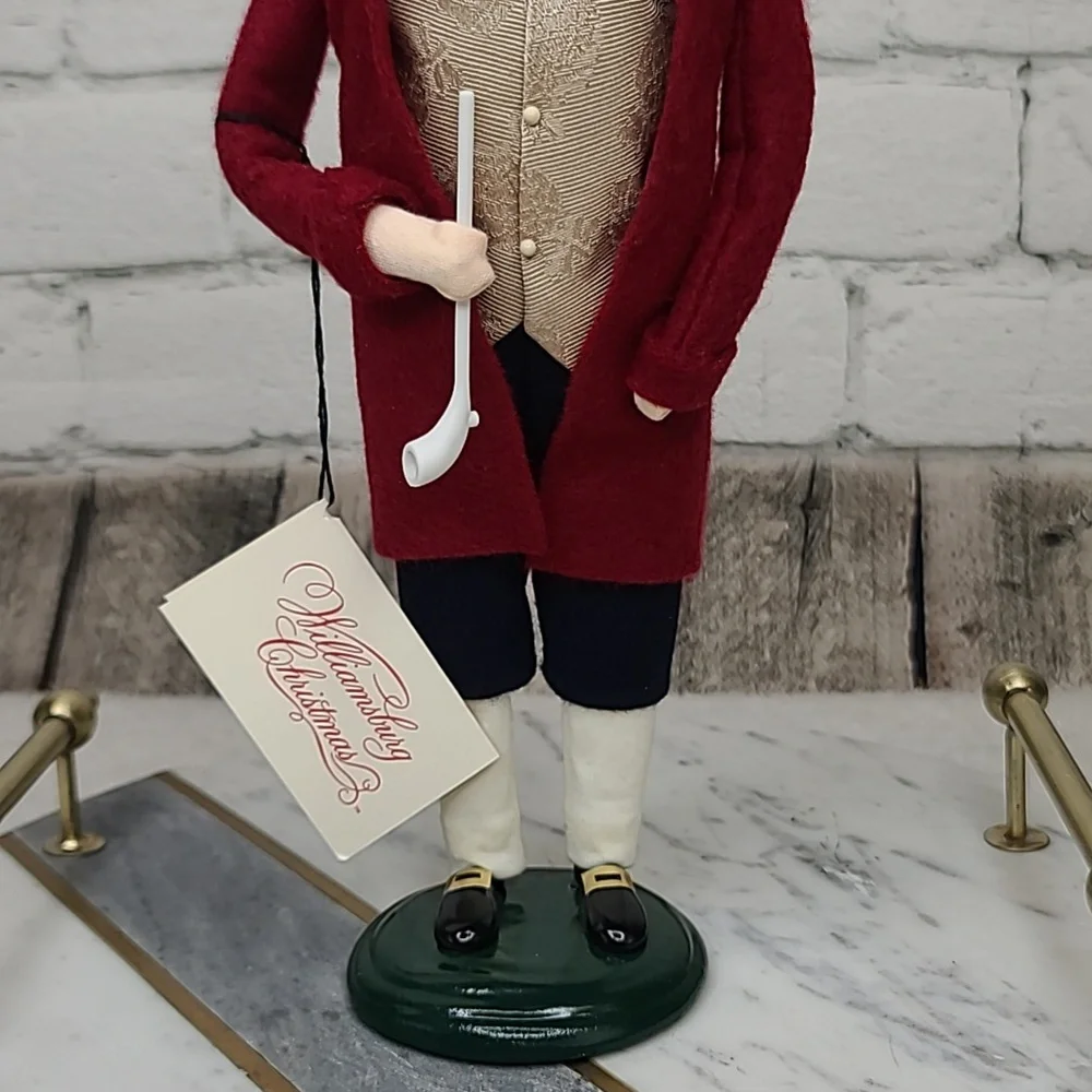Byers' Choice Caroler 2000 Williamsburg Christmas Colonial Family Father Vintage